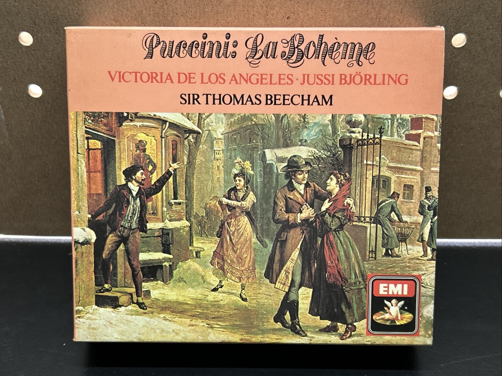 Puccini La Boheme Victoria De Los Angeles Sir Thomas Beecham (CD Set, 1986) EMI