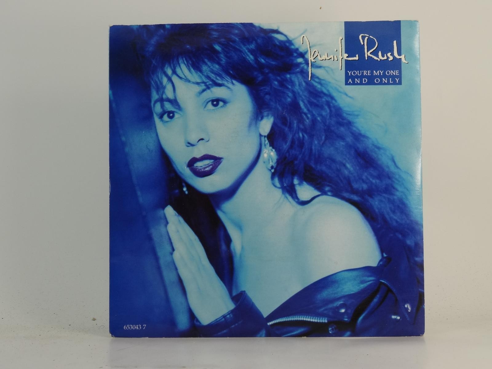 JENNIFER RUSH YOU'RE MY ONE AND ONLY (75) 2 Track 7" Single plus Picture Sleeve 