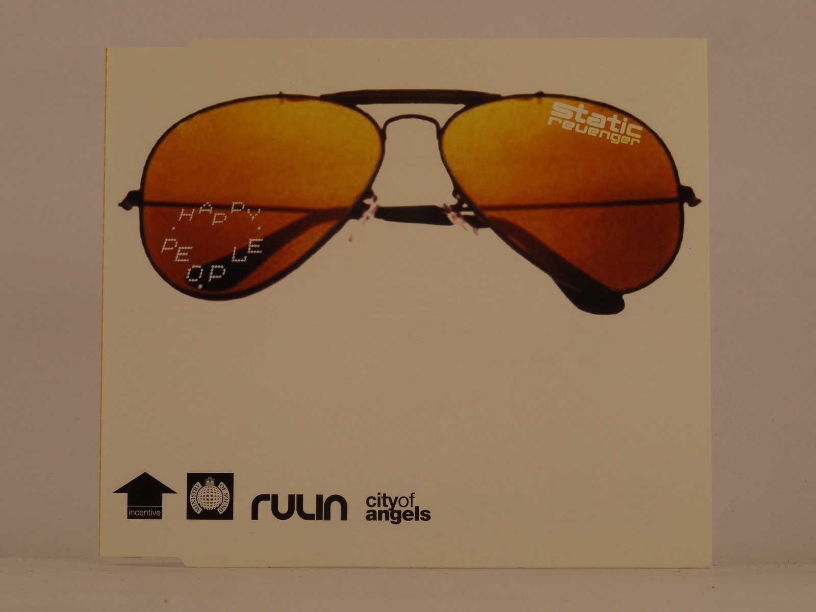 STATIC REVENGER HAPPY PEOPLE (C82) 1 Track CD Single including Picture Sleeve IN