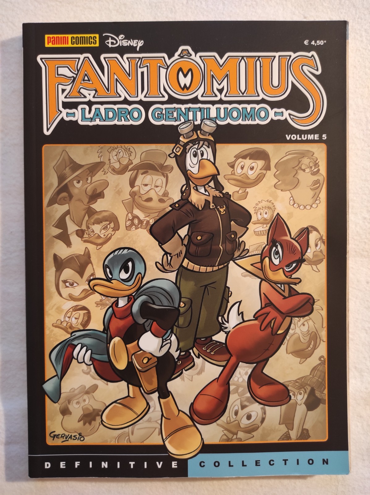 FANTOMIUS LADRO GENTILUOMO N. 5 - DISNEY DEFINITIVE COLLECTION PANINI - EDICOLA