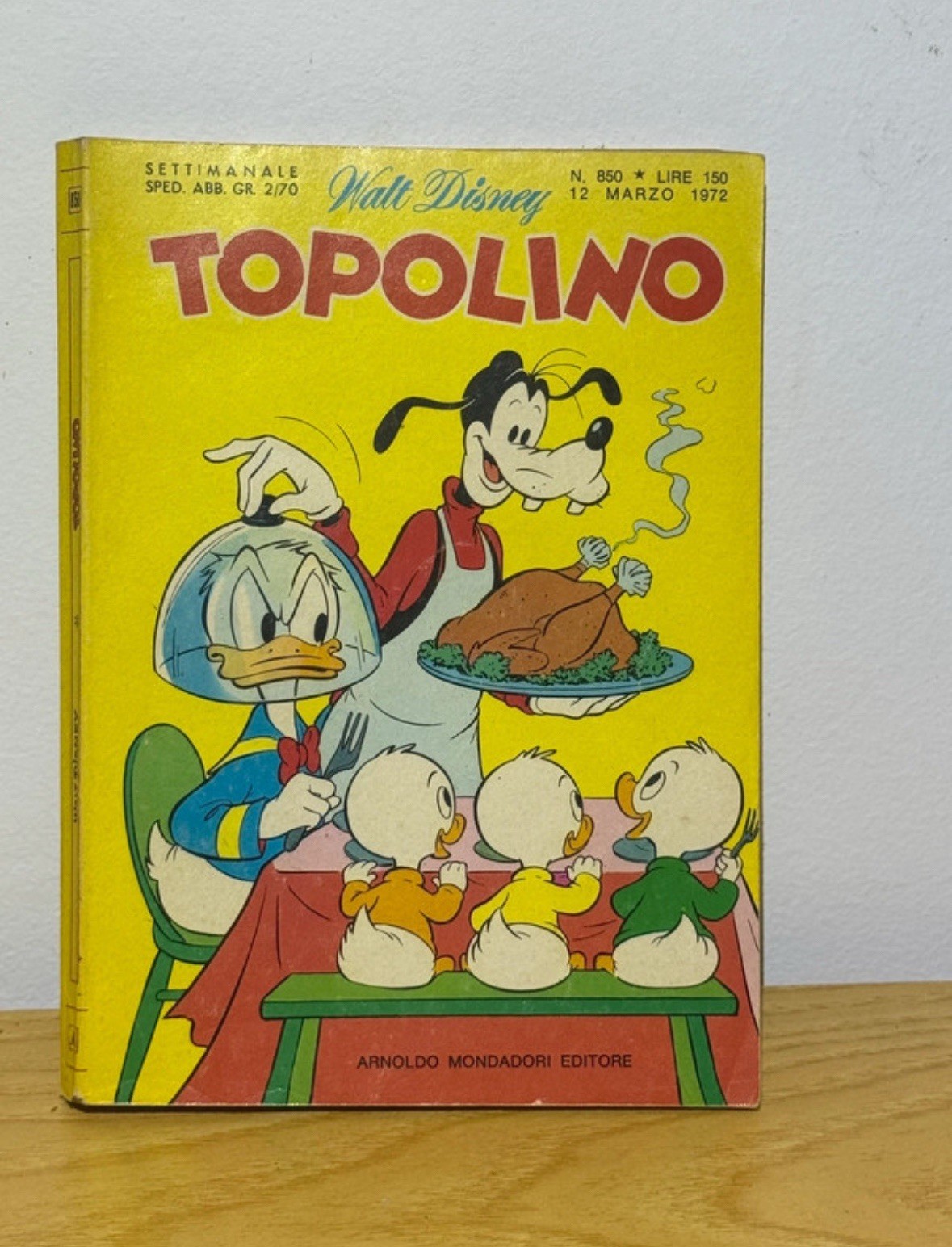 Disney Topolino n. 850 (1972) Arnoldo Mondadori Editore Fumetto Italiano