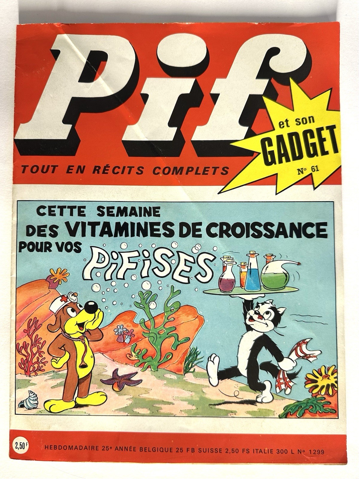 PIF GADGET N°61 - 1970
