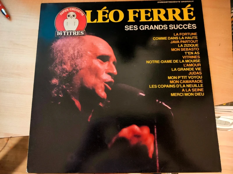 Léo Ferré – Ses Grands Succès - Vinyle 33 tours