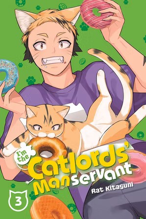YEN PRESS I'm The Catlords' Manservant  (English V.) 03 by Rat Kitasuni 2022