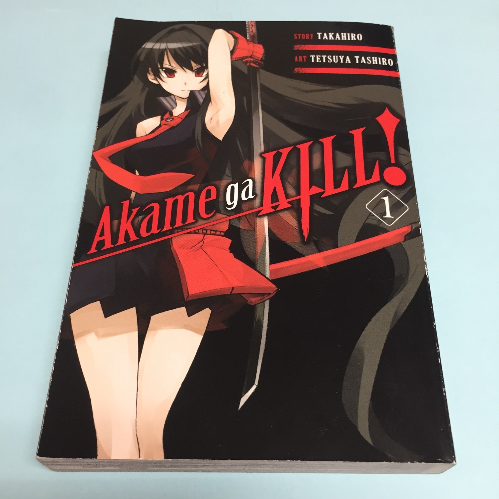 Akame Ga Kill Volume 1 1° Prima Edizione Stampa Manga Stampa Inglese