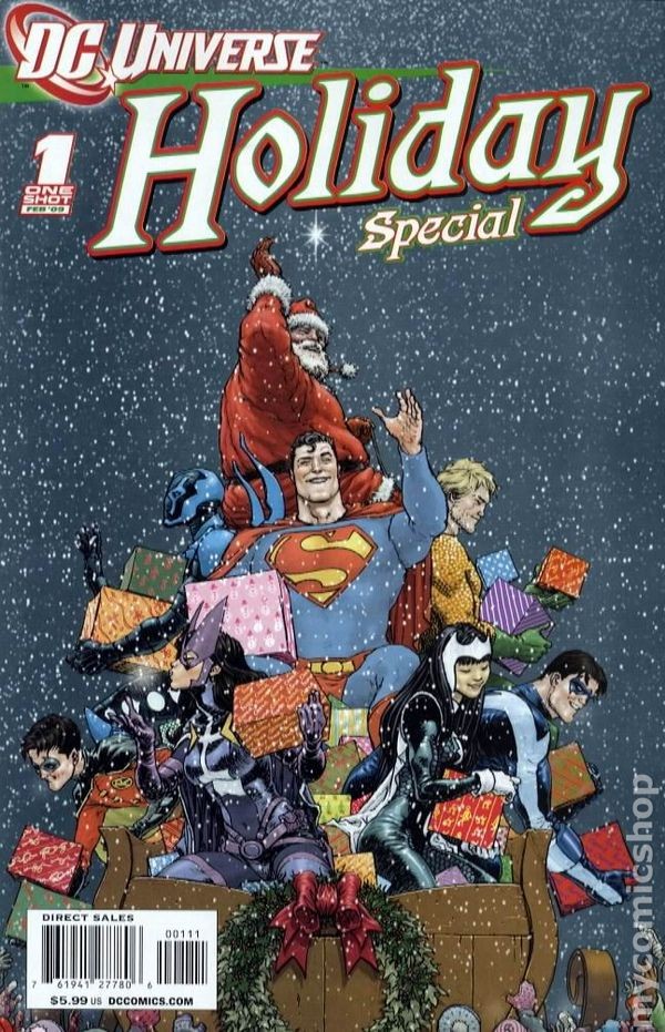 DCU Holiday Special #1 VG 4.0 2009 Stock Image Low Grade