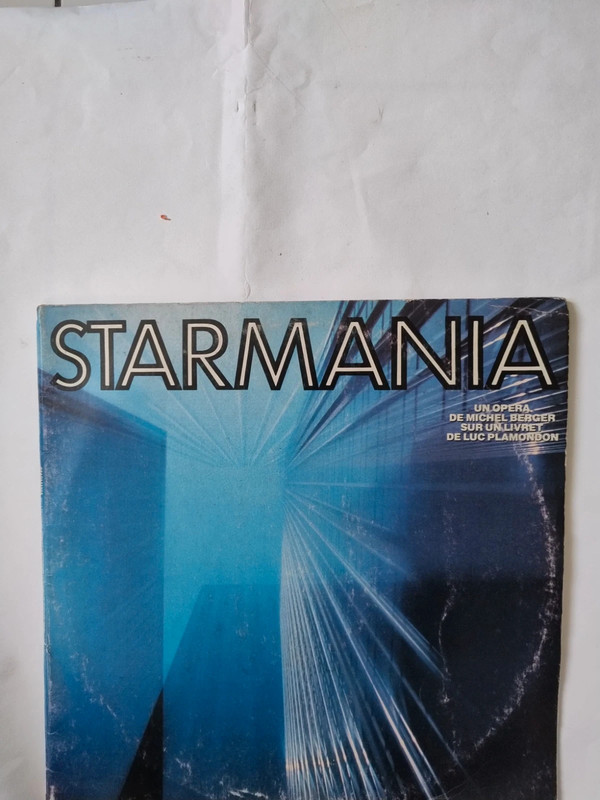 Album double 33 tours de l'opéra Rock Starmania
