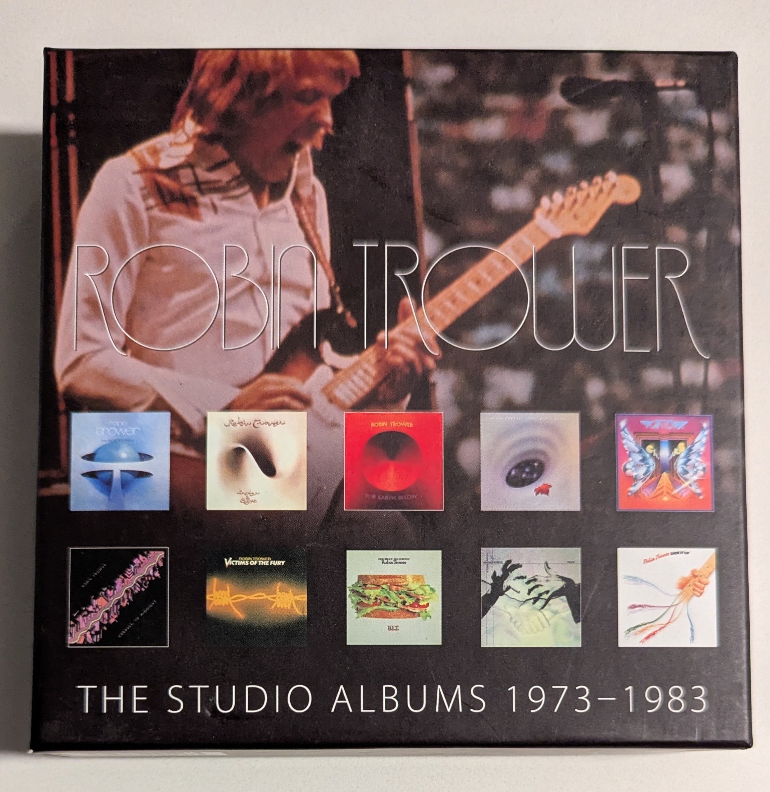 ROBIN TROWER  THE STUDIO ALBUMS 1973-1983  ...  10 CD BOX SET - COMPLETE 