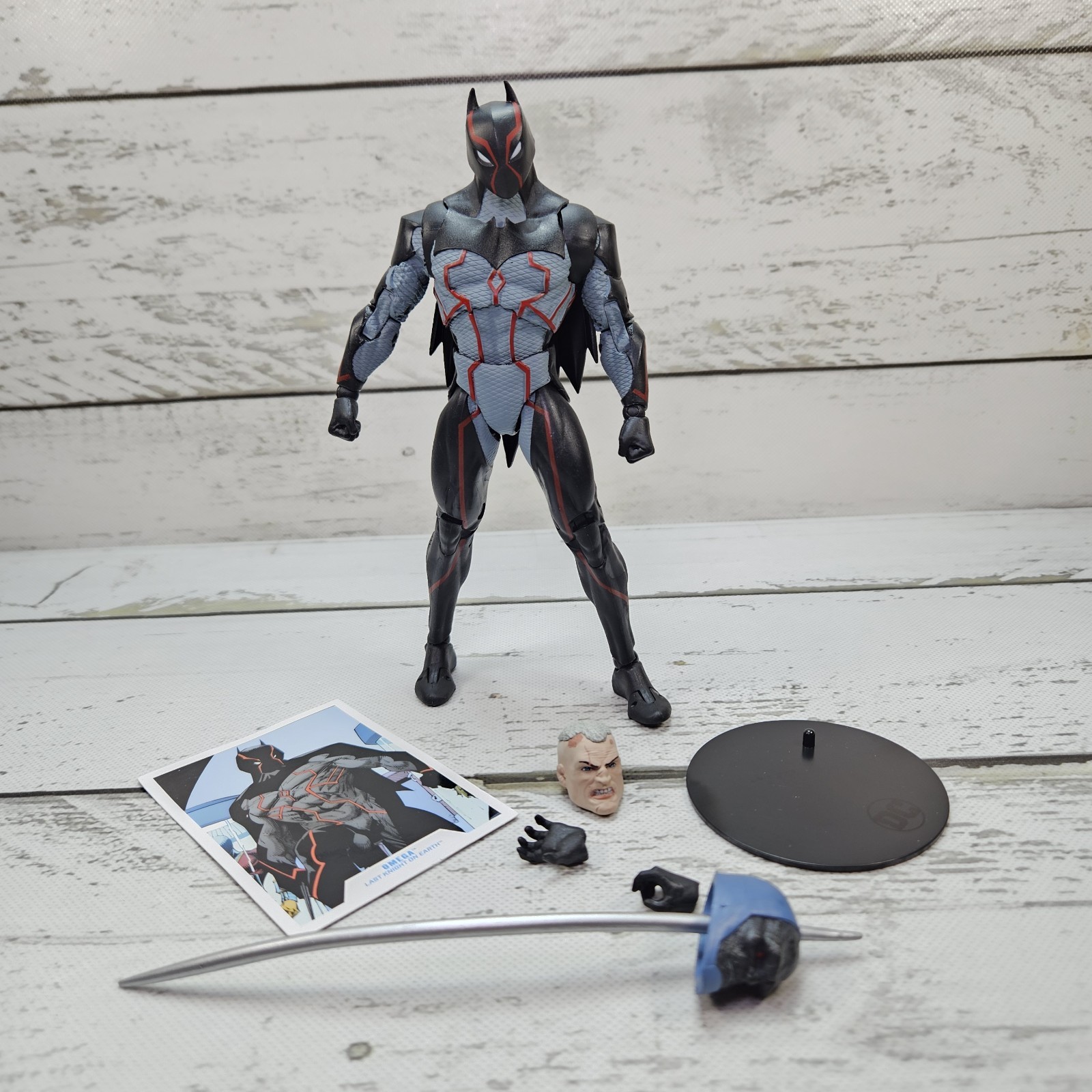 Modellino McFarlane DC Multiverse Omega Last Knight On Earth 2021 7" sciolto