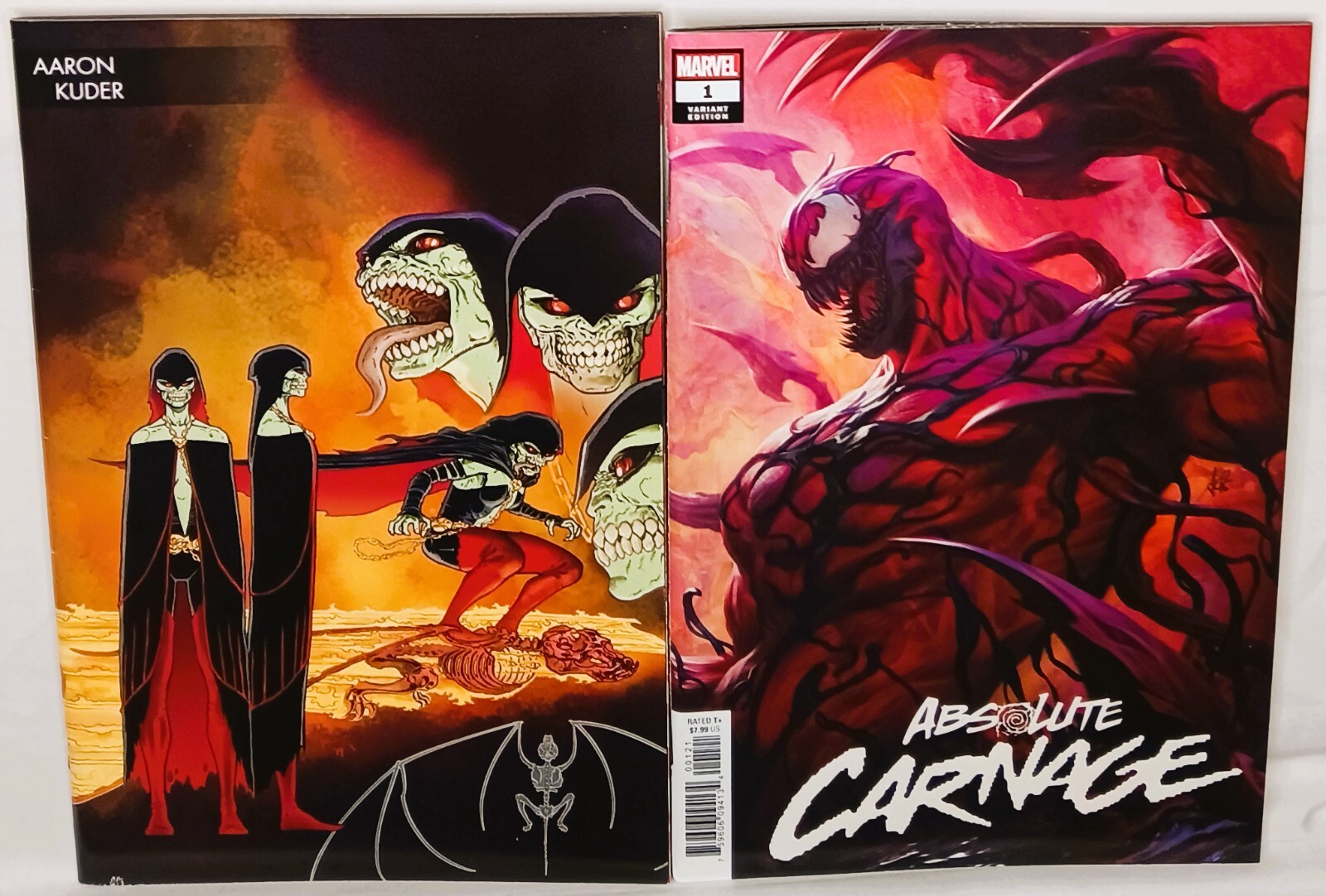 ABSOLUTE CARNAGE #1 | Set di copertine variante Aaron Kuder Artgerm | Marvel Comics