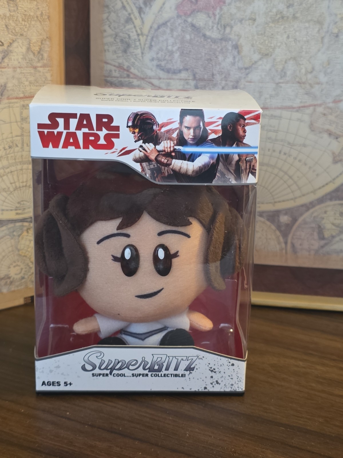 Peluche Star Wars principessa Leia superbitz serie 1 2017 disney da collezione nuovo R7