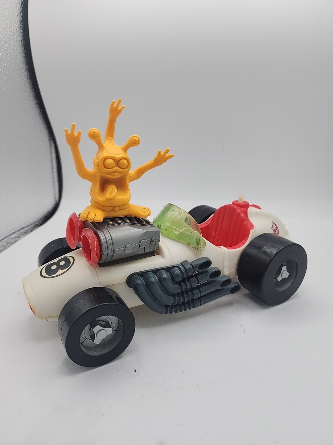 1989 Ecto-500 auto da corsa vero Ghostbusters veicolo vintage con Demon Dasher Ghost
