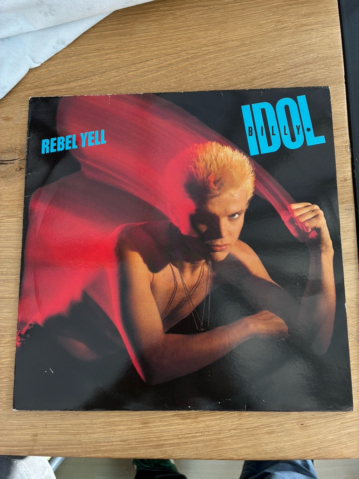 Billy Idol - Rebel Yell - 1984 Vinyl LP + Inner UK Chrysalis CHR1450 - EX/VG+