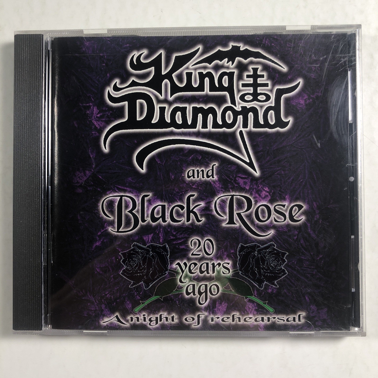 KING DIAMOND & BLACK ROSE "20 Years Ago~Rehearsal" Music CD Metal Blade 2001