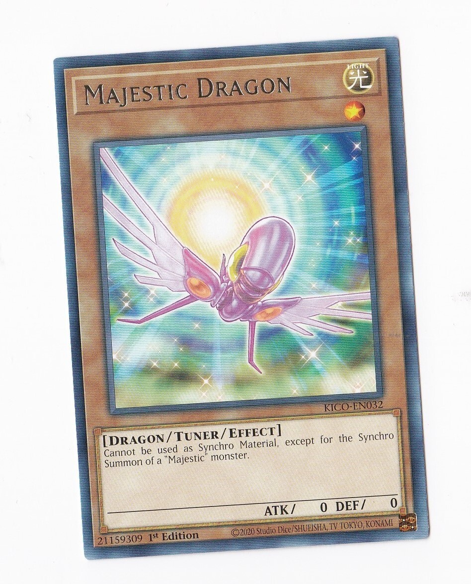 Konami YuGiOh 2020! 1ª Edizione - Drago Maestoso KICO-EN032