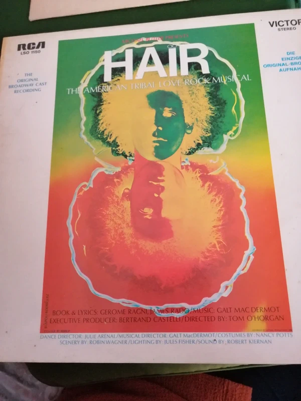 LP Hair "love-rock musical"