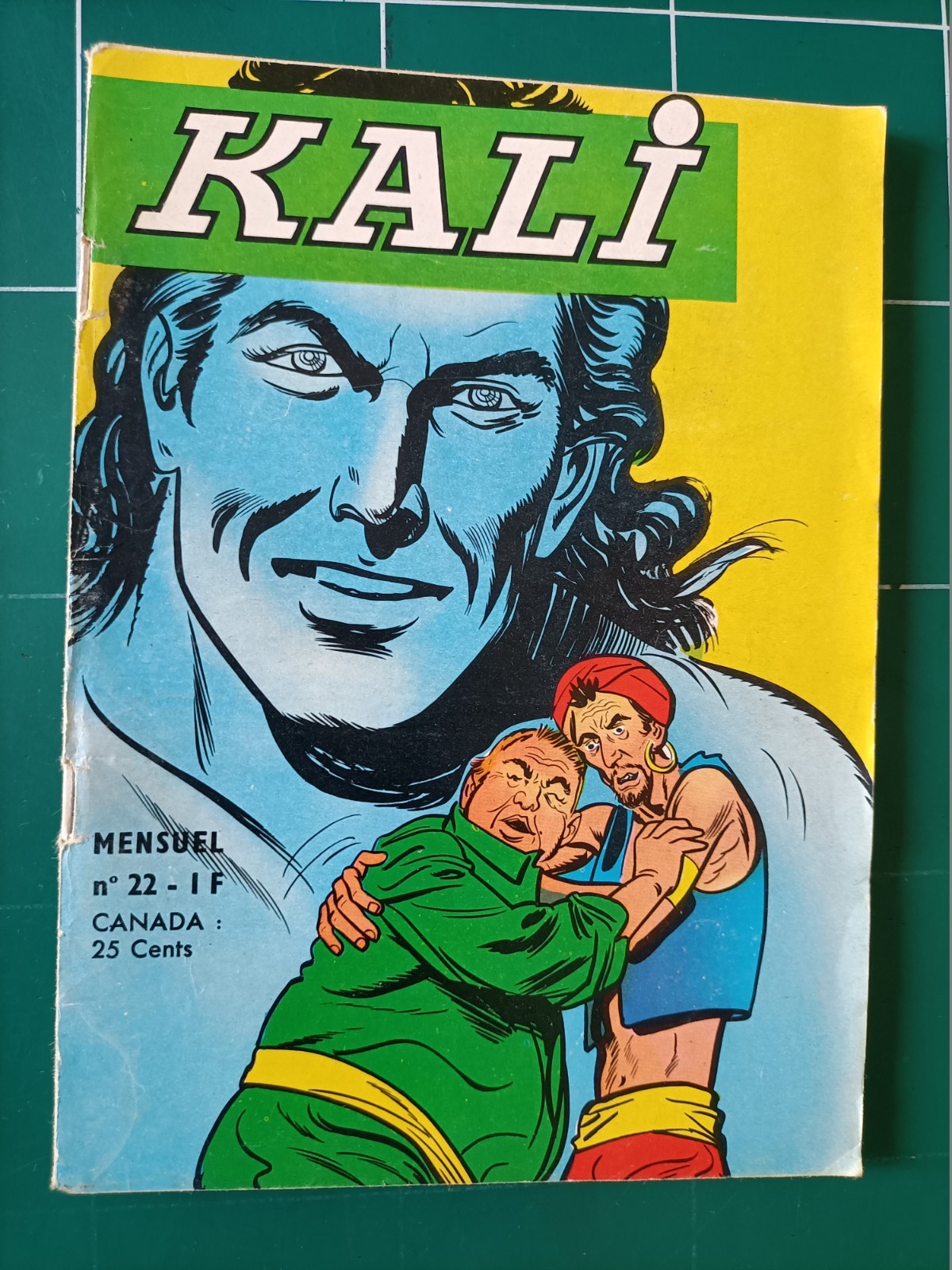 KALI n°  22  /  Avril  1968  /   BE / JEUNESSE ET VACANCES