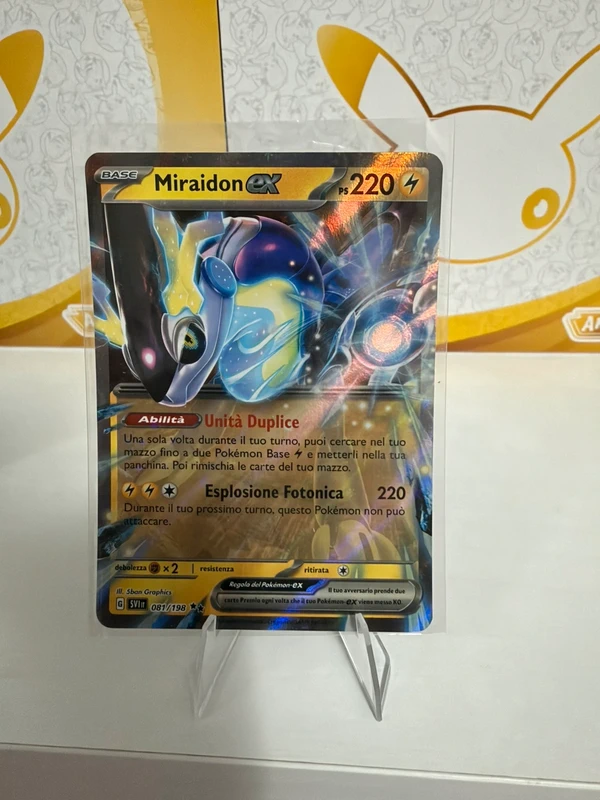 Miraidon Ex Pokemon SVI 081/198