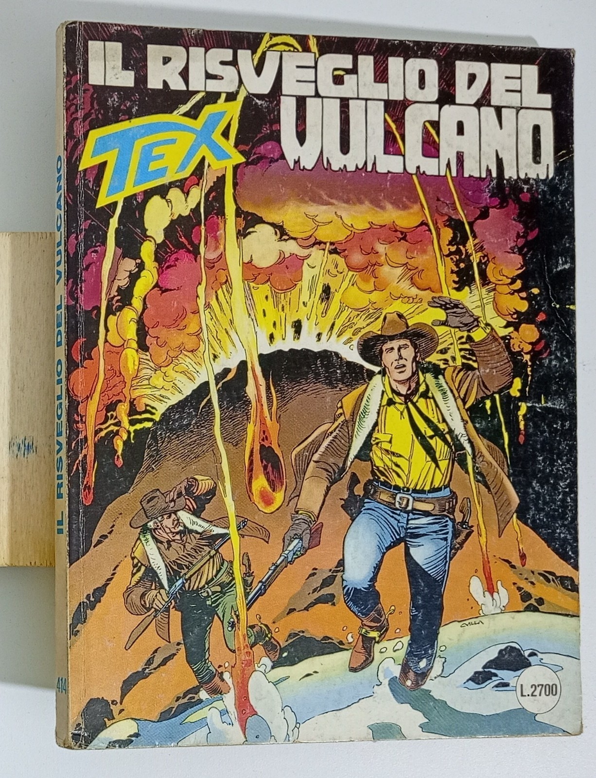 I148874 TEX Gigante n. 414 - Il risveglio del vulcano - Bonelli 1995