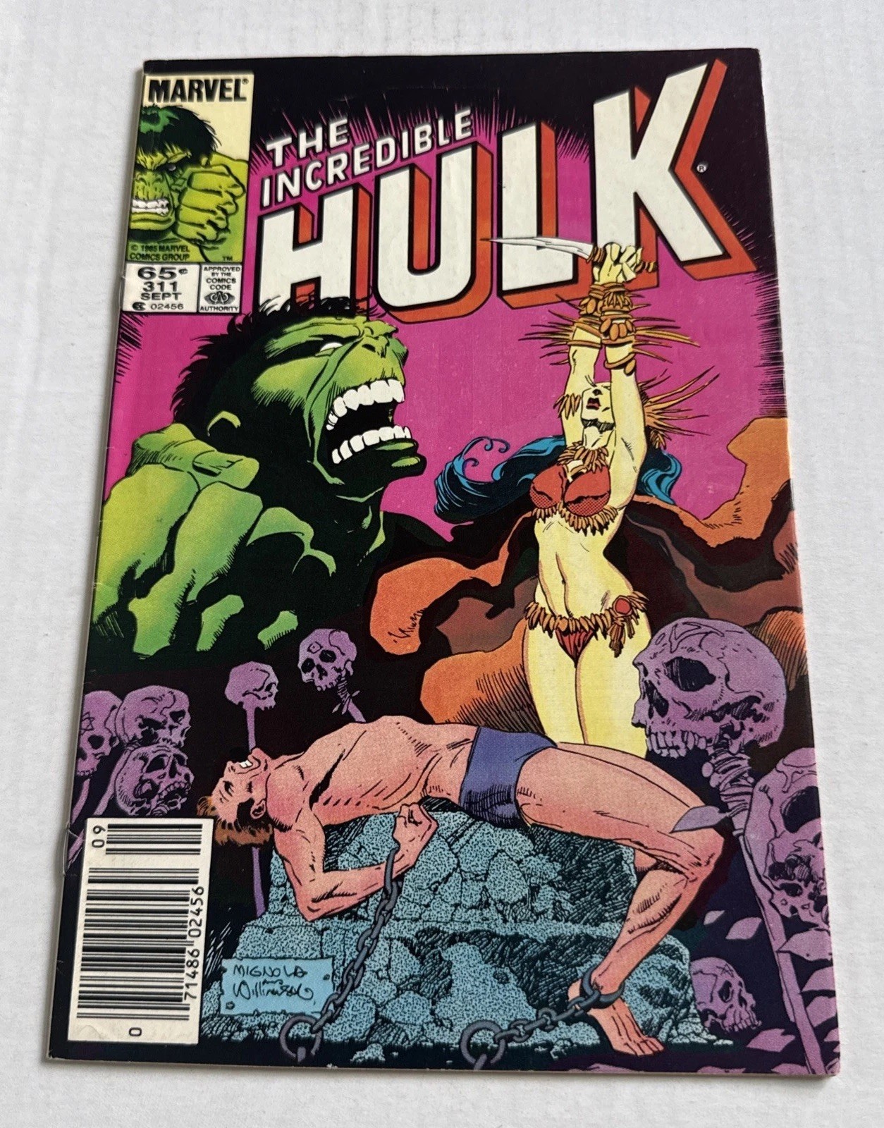 L'incredibile Hulk #311 Marvel 1985 Dr. Strano