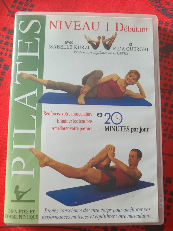 Lot de 2 DVD gym facile à domicile + pilates niveau 1