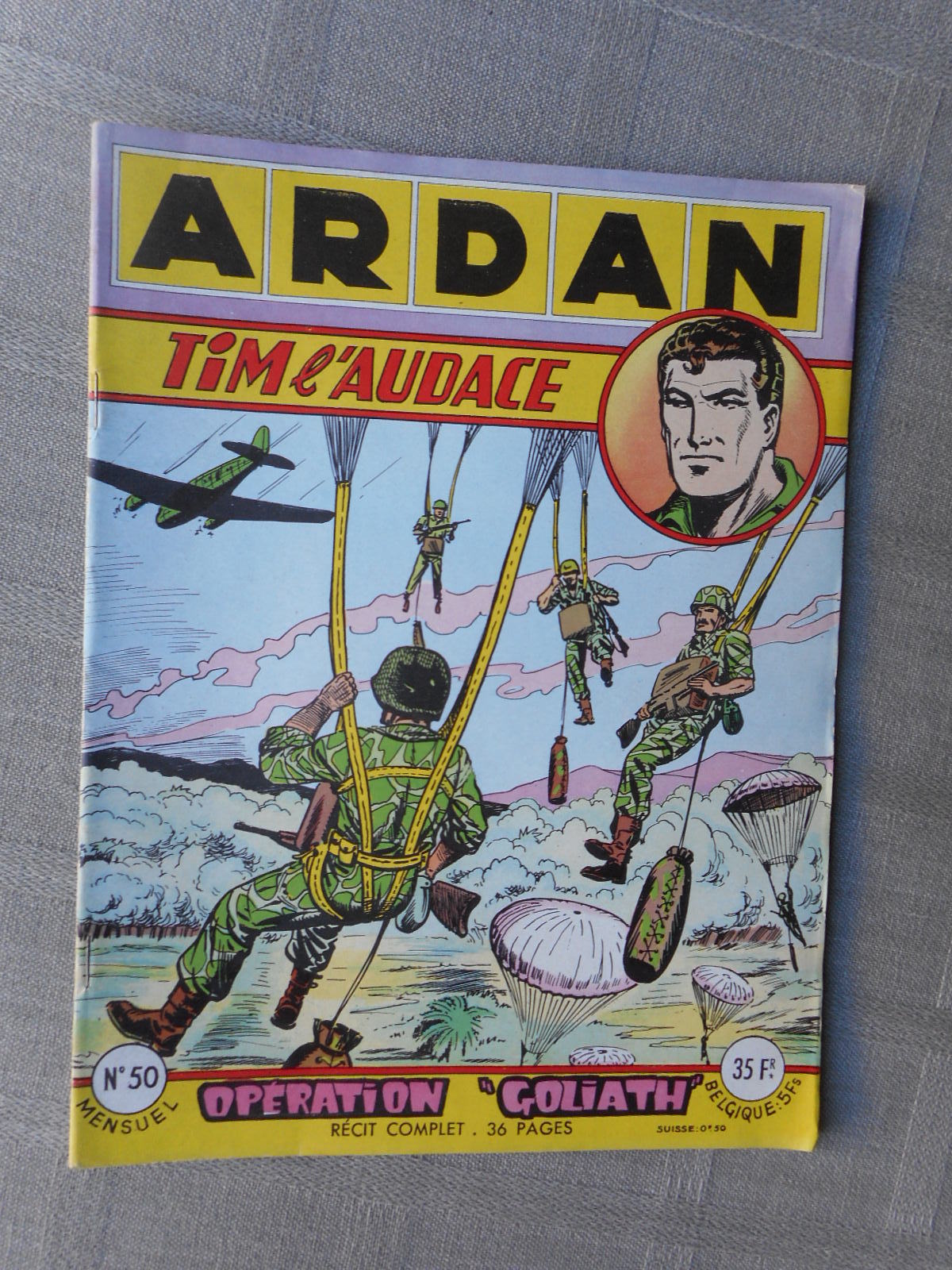 Artima Ardan Tim L'Audace 1ª Serie N° 50 1956 In Buone Condizioni