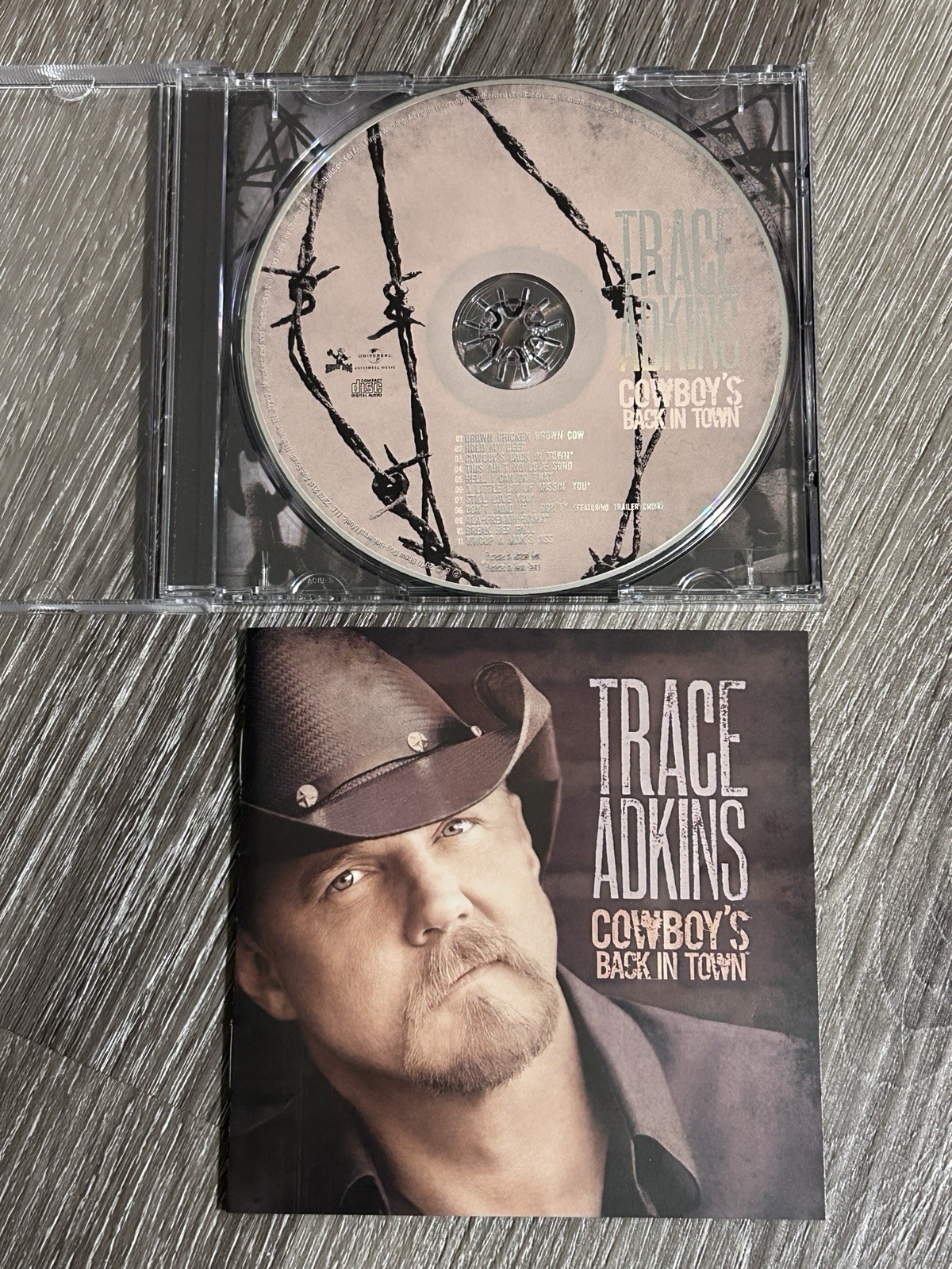 Trace Adkins Cowboy's Back in Town Music CD Show Dog 2000