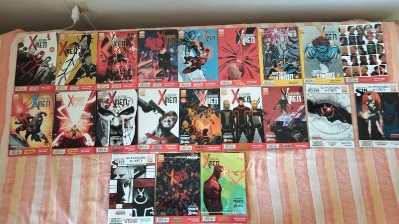 Fumetti marvel gli incredibili X-Men 1 a 21