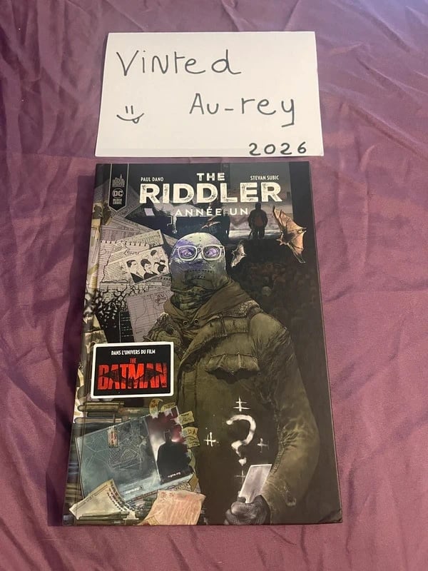 The Riddler – Année Un – Édition spéciale Angoulême – Limitée à 500 exemplaires