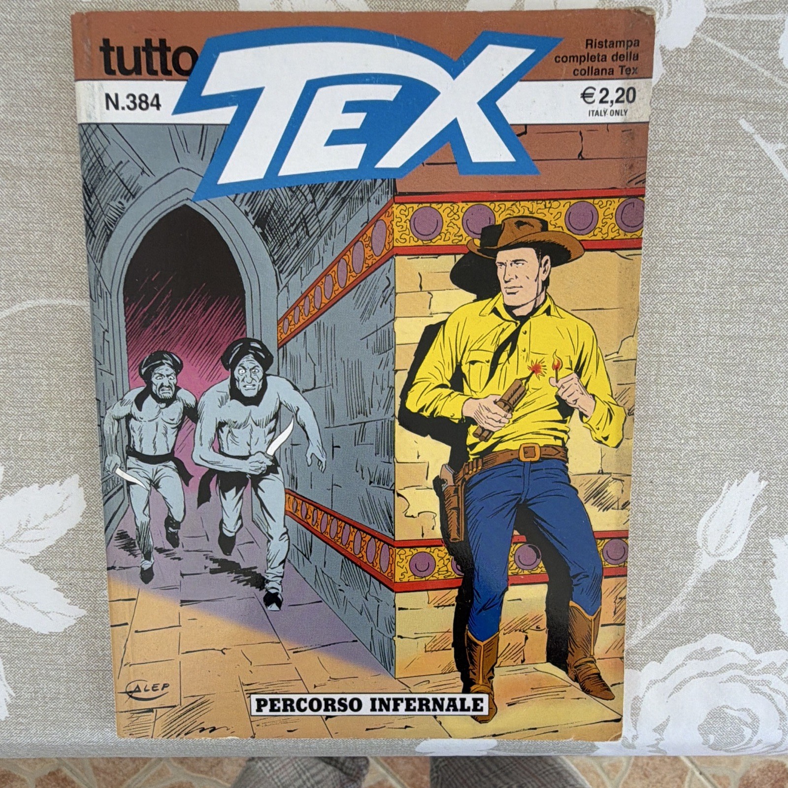 Sergio Bonelli Tutto Tex n.384 (2001) “Percorso infernale” ristampa a colori