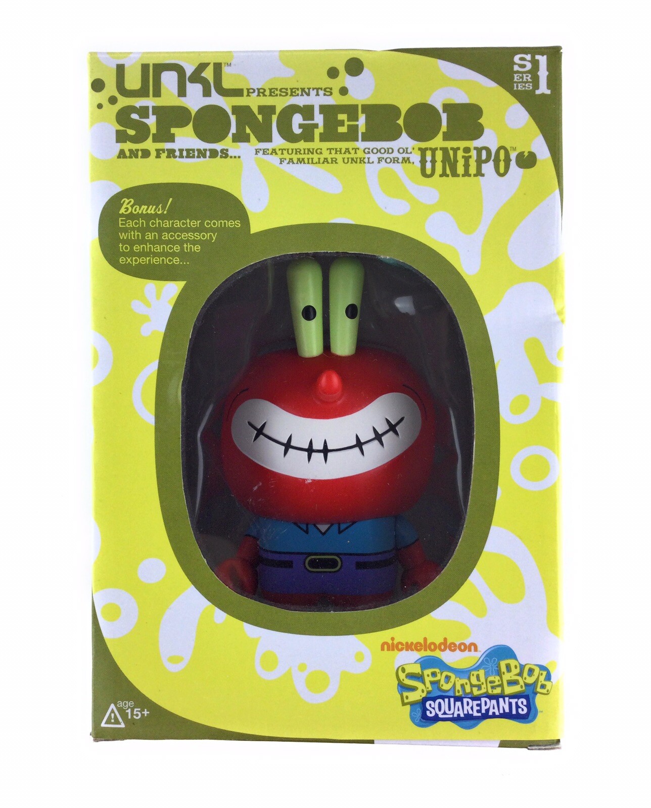 Toynami UNKL Presents Spongebob and Friends - Figurina Mr. Krabs