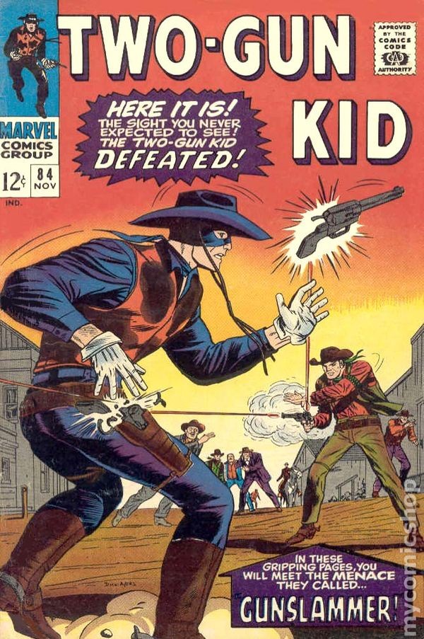 Two-Gun Kid #84 GD/VG 3.0 1966 Immagine Stock