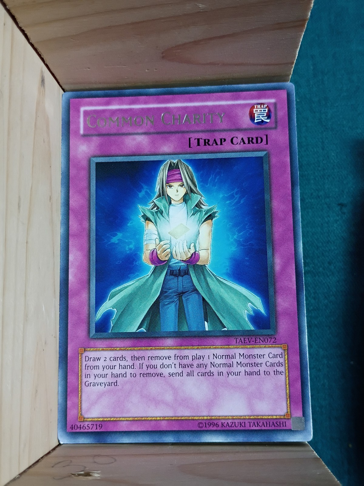 Common Charity TAEV-EN072 Rara Illimitata Yu-Gi-Oh Evoluzione Tattica