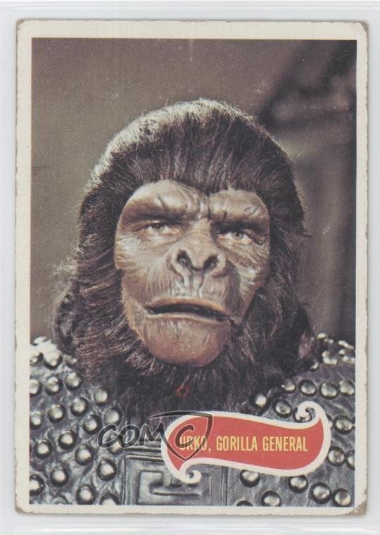 1975 Topps Il pianeta delle scimmie Urko Gorilla Generale #5 0s4