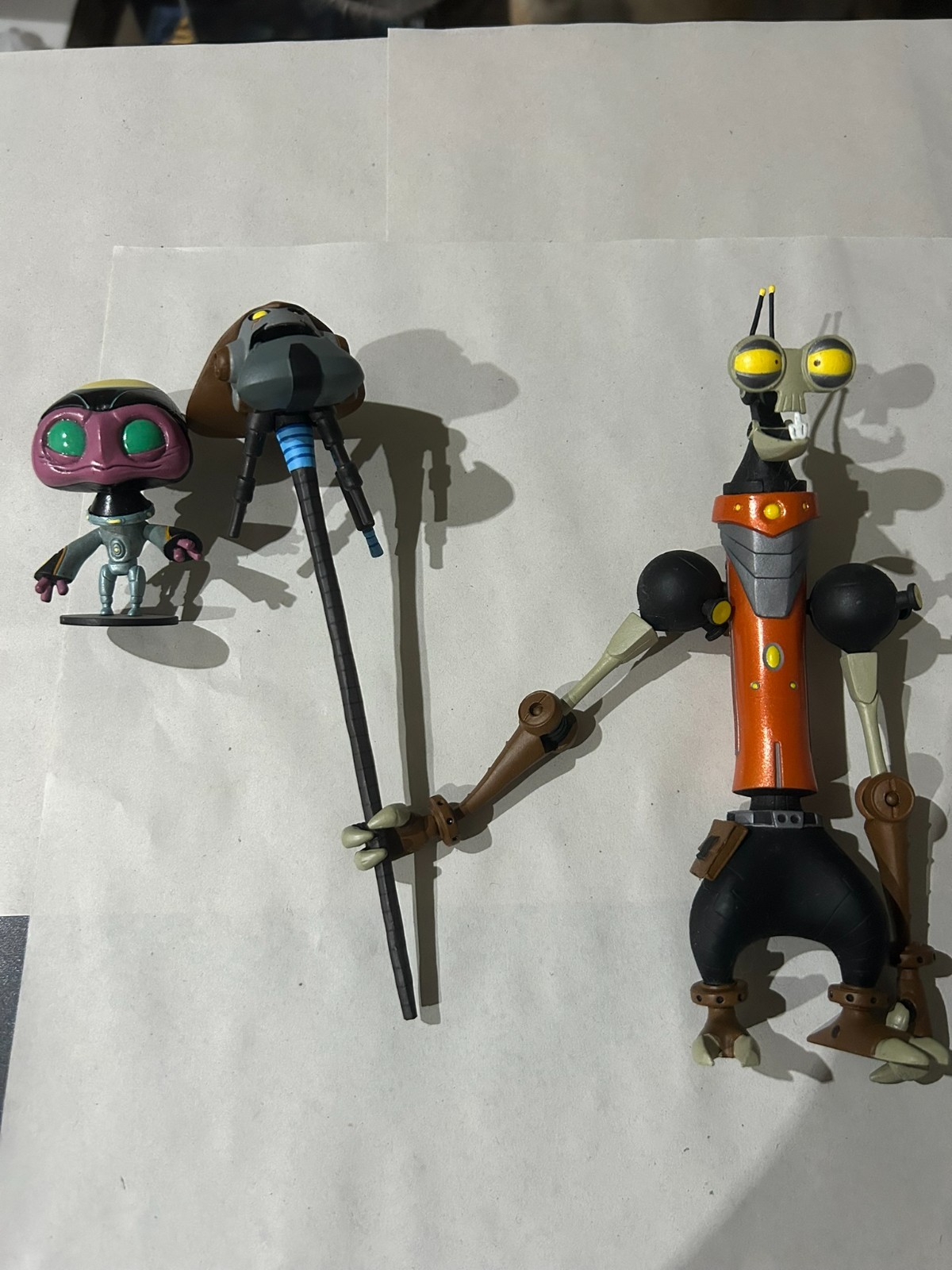 PS3 Ratchet and Clank Future Azimut Rusty Pete & Smuggler sciolto con accessori