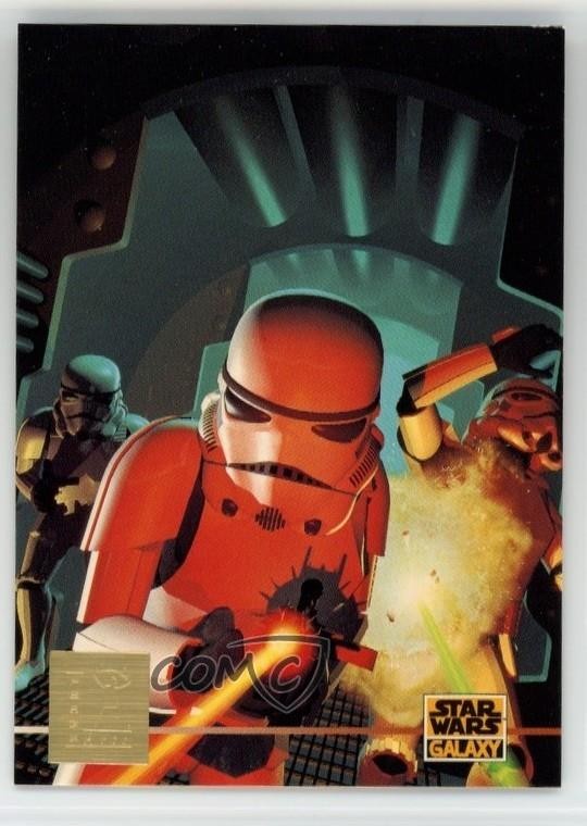 1995 Topps Star Wars Galaxy Series 3 LucasArts Foil LucasArts #L1 1vt6
