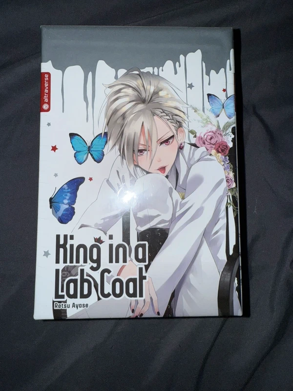 King in a lab coat box sammelbox