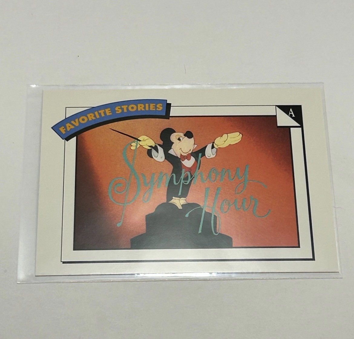 1991 Impel Disney Collector Cards: STORIE PREFERITE #61 Symphony Hour card