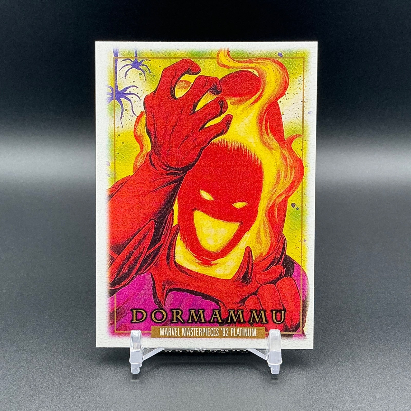 Dormammu 2024 Upper Deck Marvel Masterpieces '92 Platinum #27 Leather