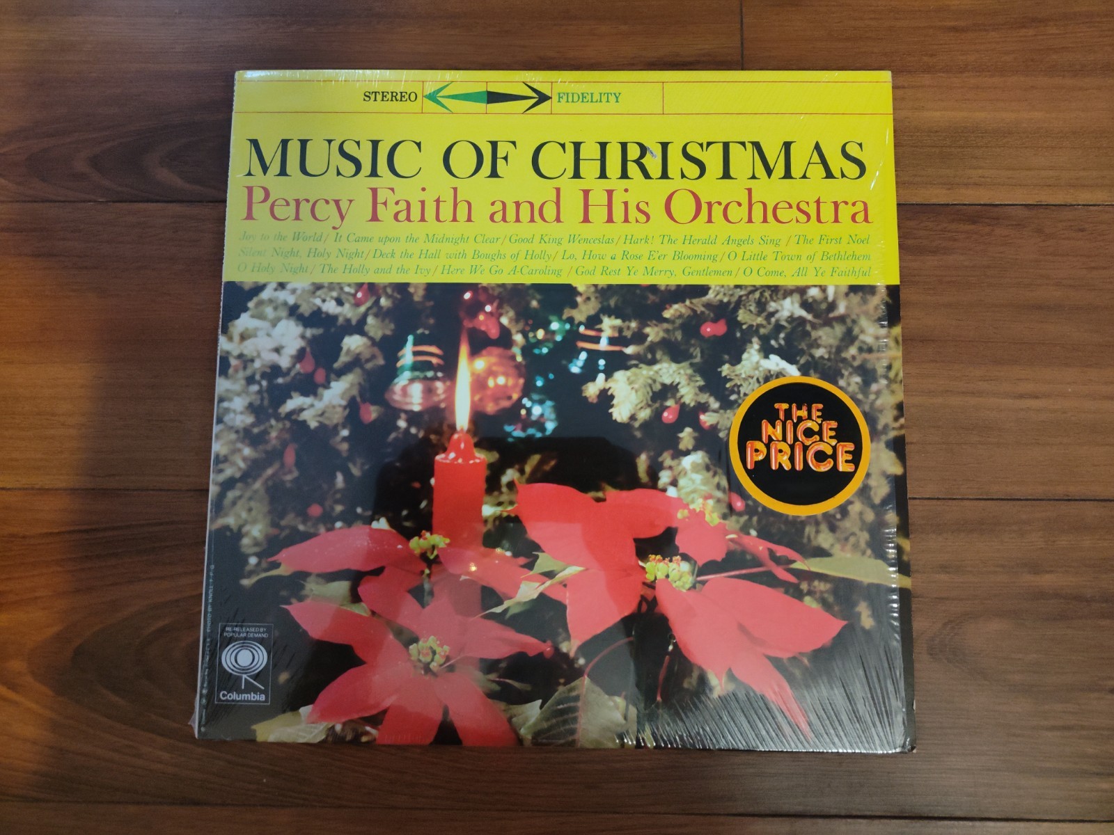 Percy Faith Music Of Christmas Vinyl LP Record Album Stereo Columbia LE 10082