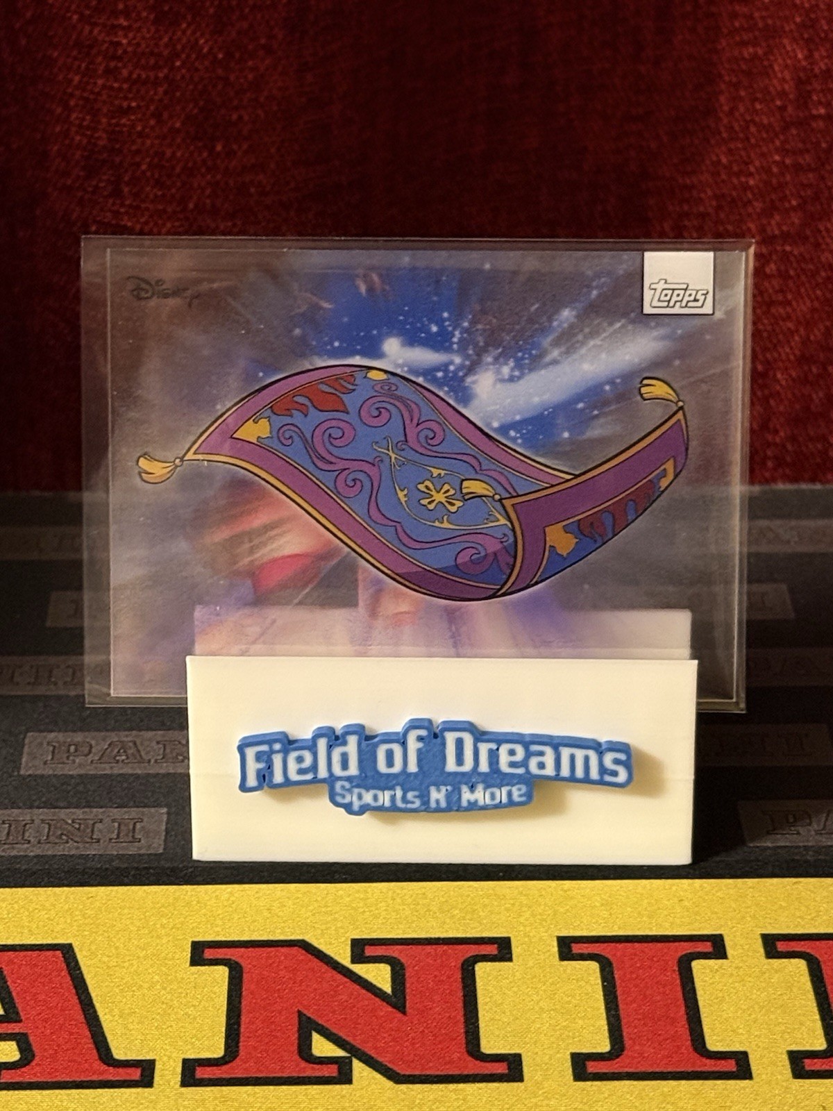2026 Topps Disney Neon Magic Carpet Ride Acetate #MCR-1 Aladdin
