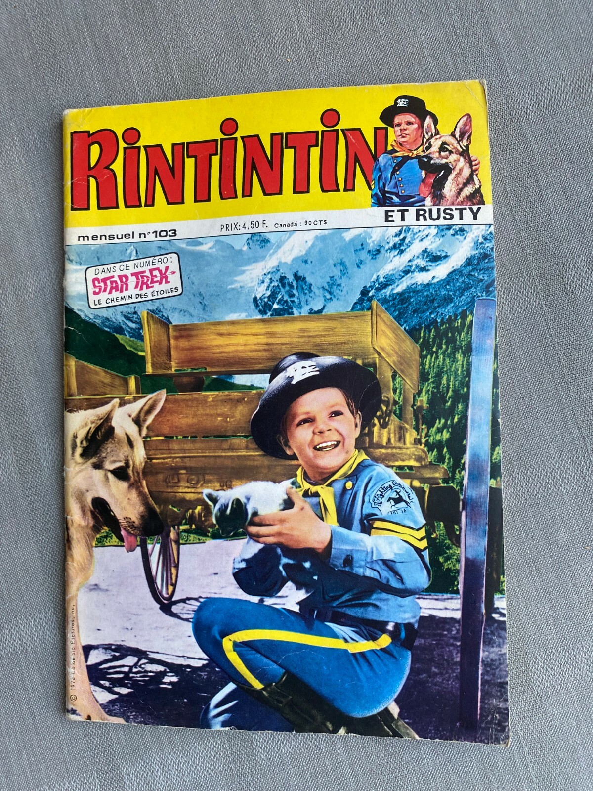 Rin Tin Tin N°103 2A Serie 1978 In Buone Condizioni / Molto Buone Condizioni