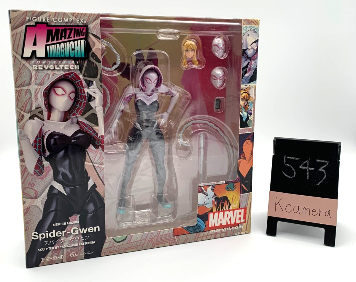 [Usato] Modellino Kaiyodo Amazing Yamaguchi Spider-Gwen n.004 Revoltech