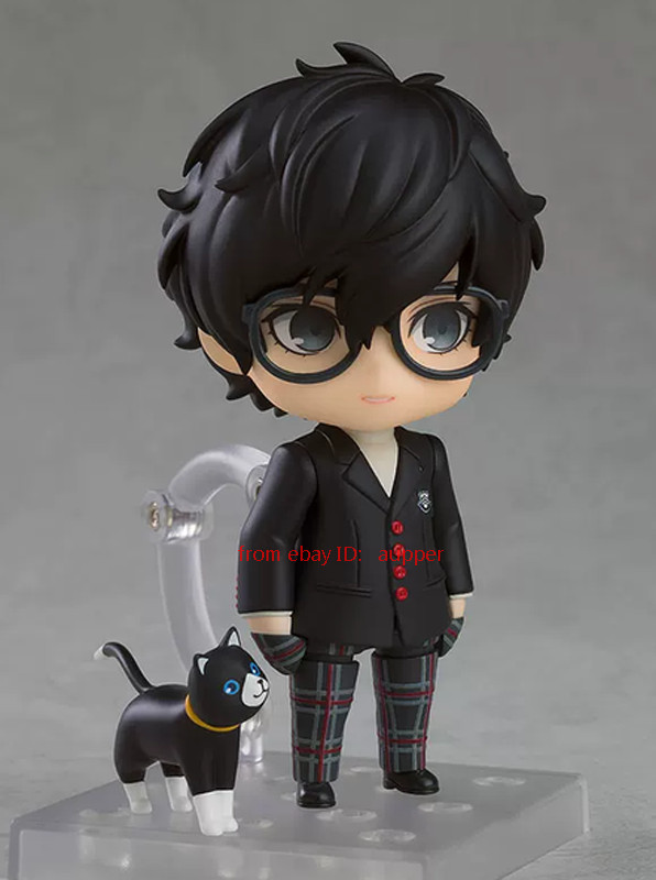 Gsc2435 P5r Hero Uniforme Scuola Ver. Bambola Nendoroid 10 cm action figure nuova