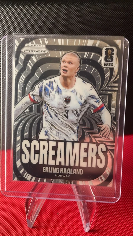 Erling Haaland Screamers #15 Panini Prizm FIFA World Cup 2026