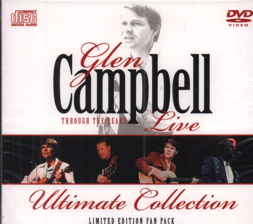 Glen Campbell Through the Years Live CD/DVD Europe Elm Street Media Productions