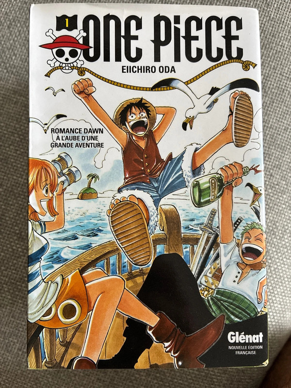 Mangas one piece numéro 1 à 6