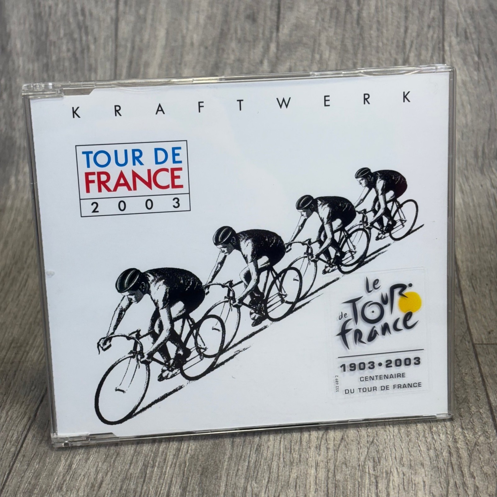 Kraftwerk Tour De France 2003 CD Single 1903-2003 Electronic Music Cycling