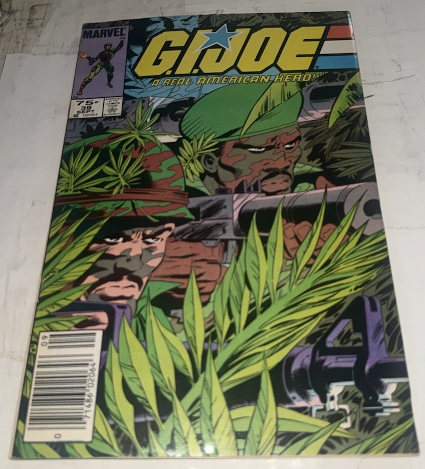 G.I. Joe Un Vero Eroe Americano #39 Marvel Comics Edicola Vintage