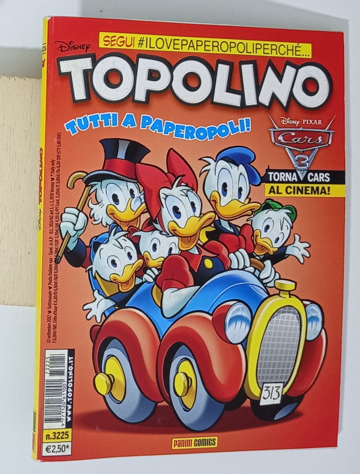 I148388 TOPOLINO Libretto n. 3225 - Panini 2017